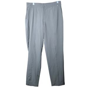 Mondetta Womens Pants Gray High Rise Tailored Lined Straight Stretch 6